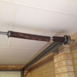 Broken Garage Roller Door Internal Spring Drives