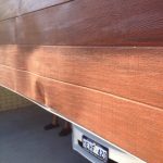 Broken Wood Grain Look Garage Roller Door