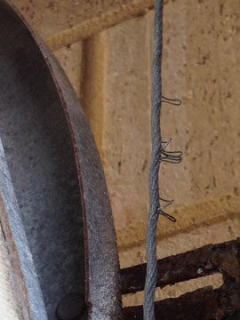 Broken Frayed Garage Roller Door Wires