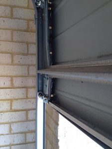 Broken Internal Garage Roller Door Side Bracket