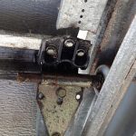 Broken Internal Garage Door Assembly